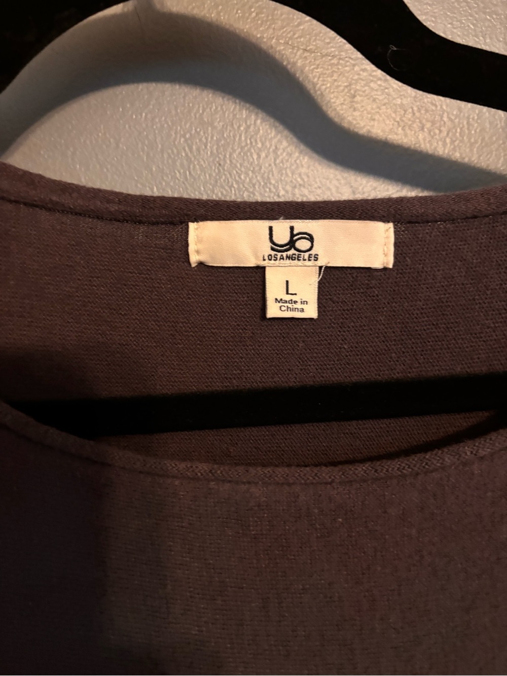 GBG Los Angeles Women's Plum Crew Neck Short Sleeve Tee